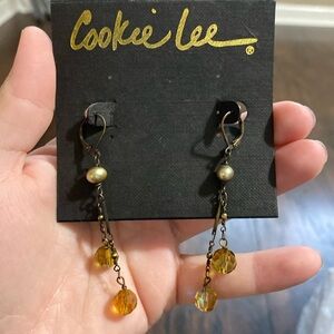 Cookie Lee freshwater pearl earrings